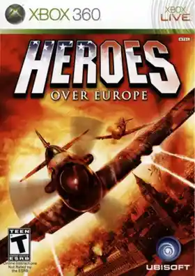 Heroes Over Europe (USA) box cover front